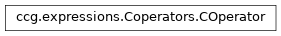 Inheritance diagram of ccg.expressions.Coperators.COperator