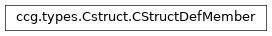 Inheritance diagram of ccg.types.Cstruct.CStructDefMember